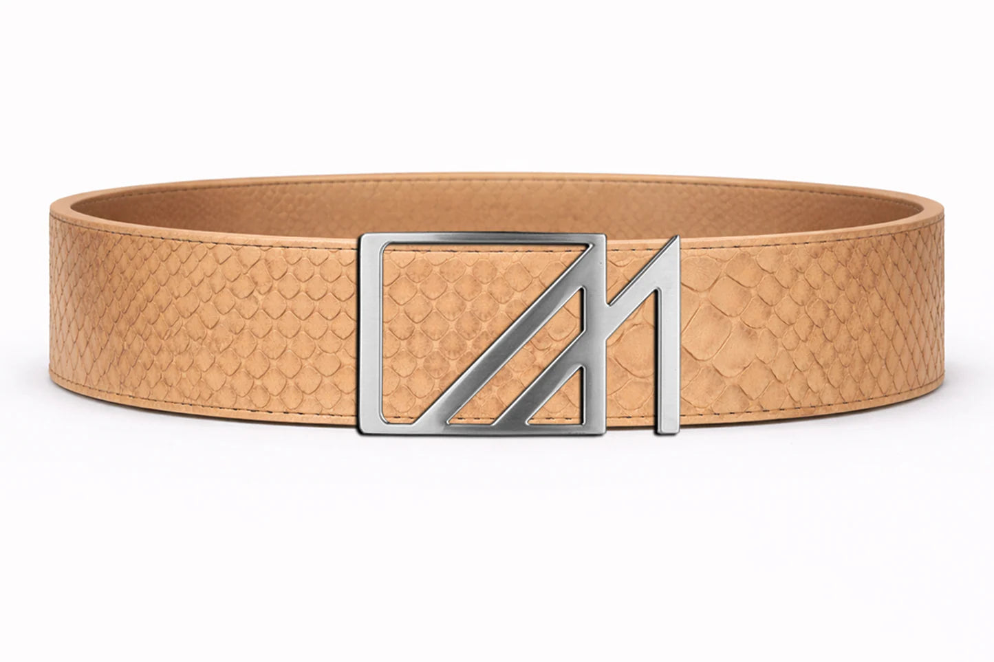anaconda belt with Custom Buckle