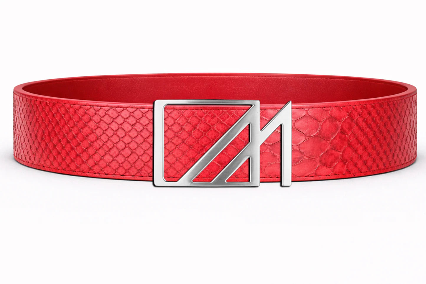 anaconda belt with Custom Buckle