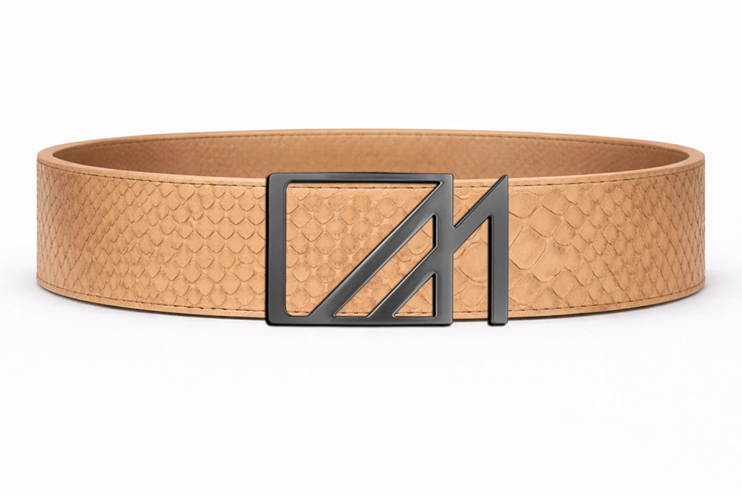anaconda belt with Custom Buckle
