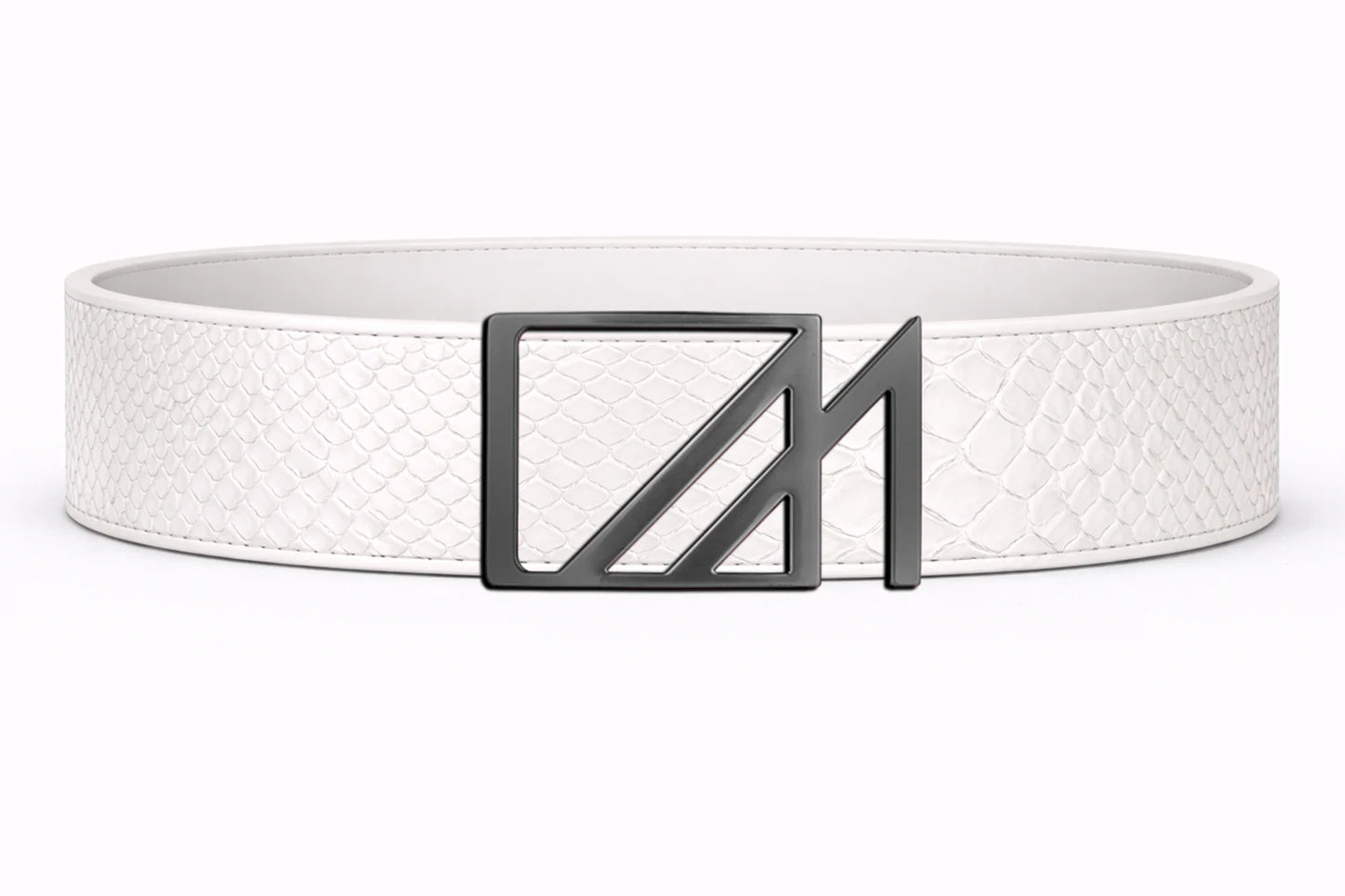 anaconda belt with Custom Buckle