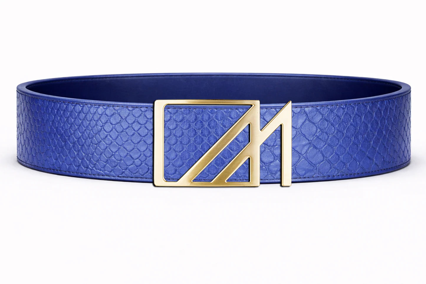 anaconda belt with Custom Buckle