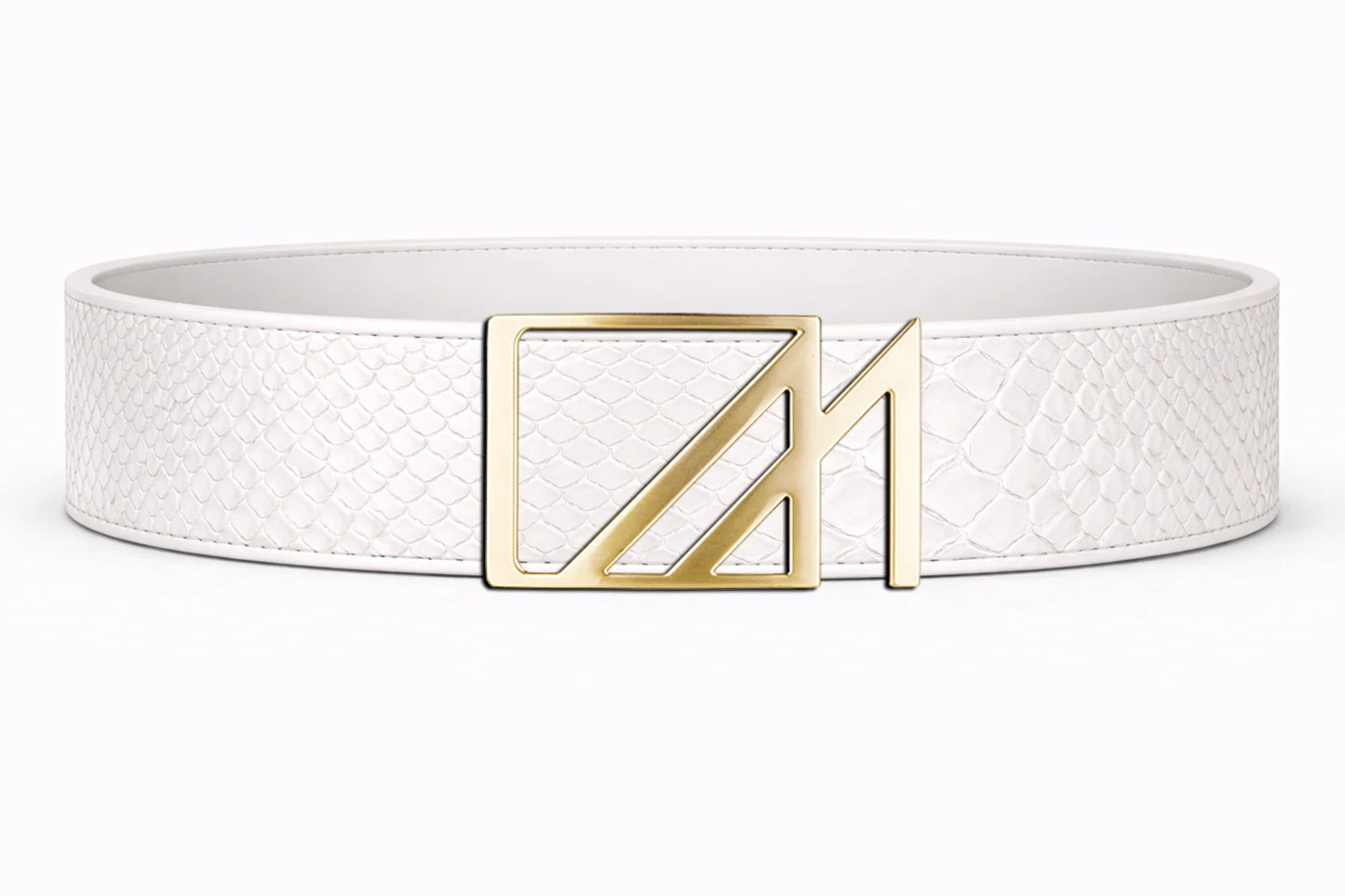 anaconda belt with Custom Buckle