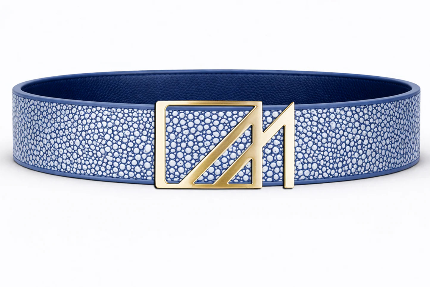 stingray belt with custom buckle style
