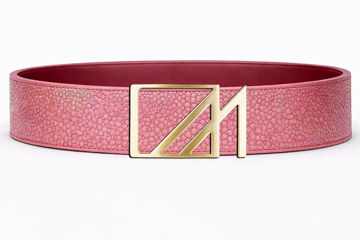 stingray belt with custom buckle style