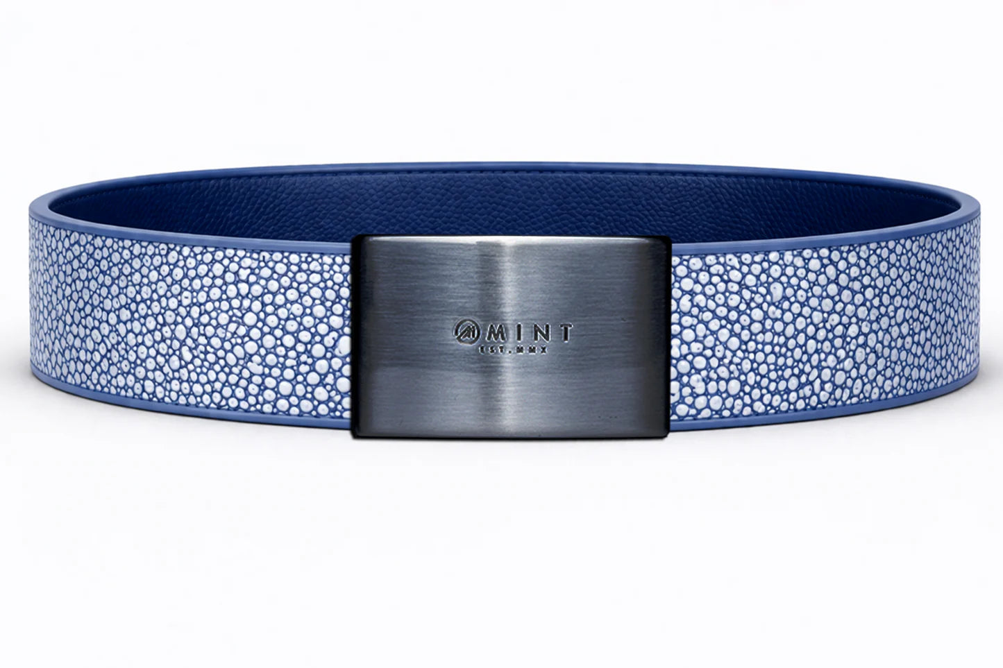 stingray belt with custom buckle style