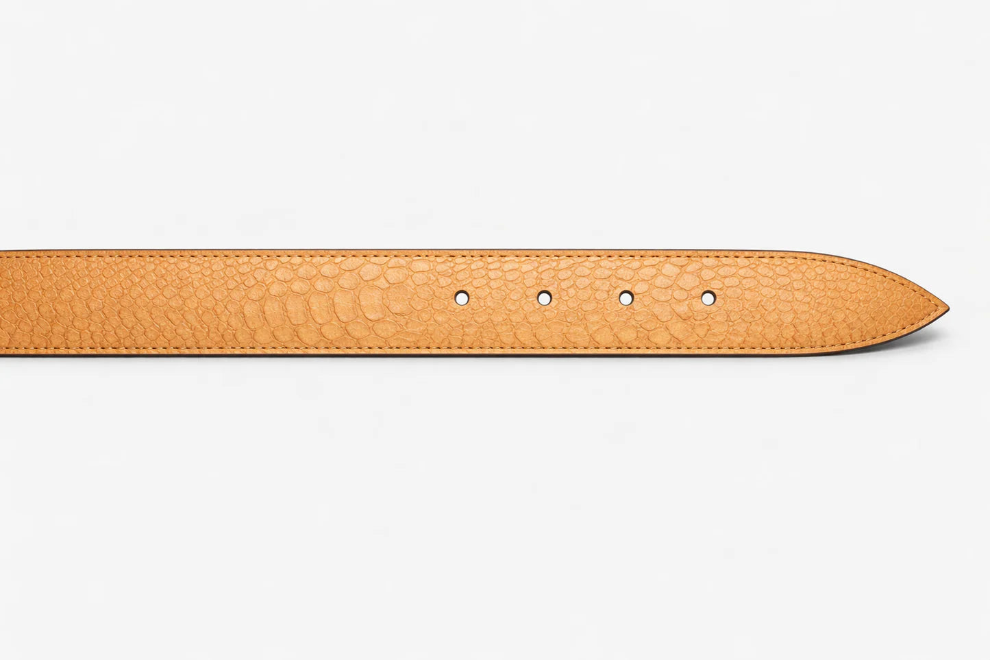 anaconda belt with Custom Buckle