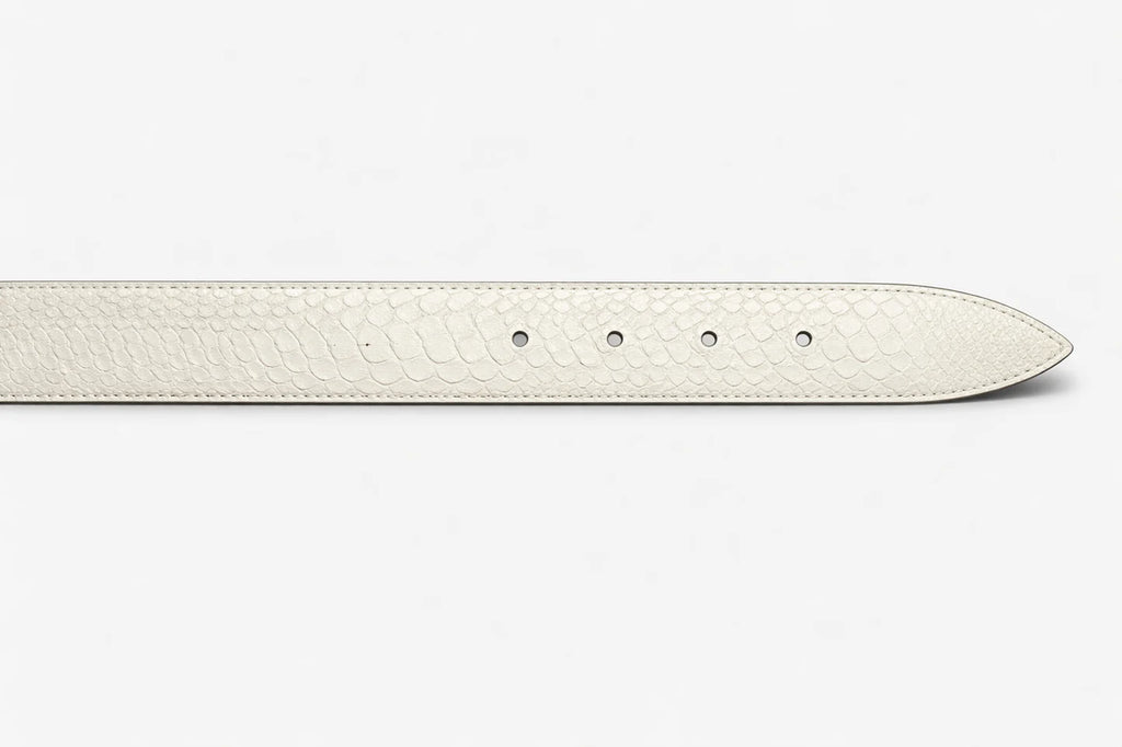 anaconda belt with Custom Buckle