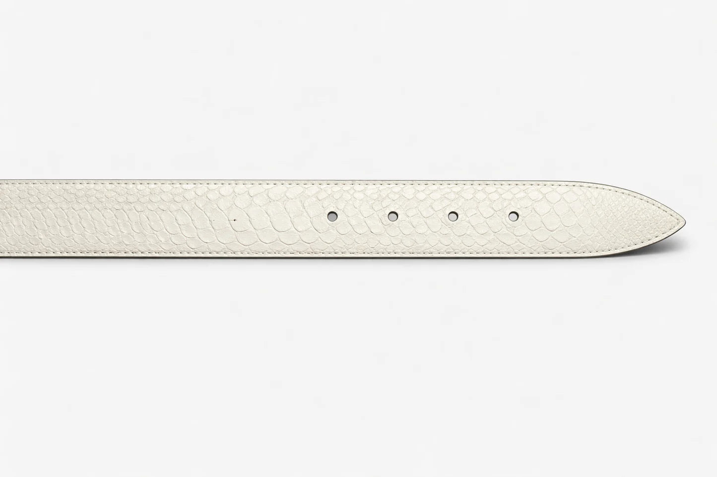 anaconda belt with Custom Buckle